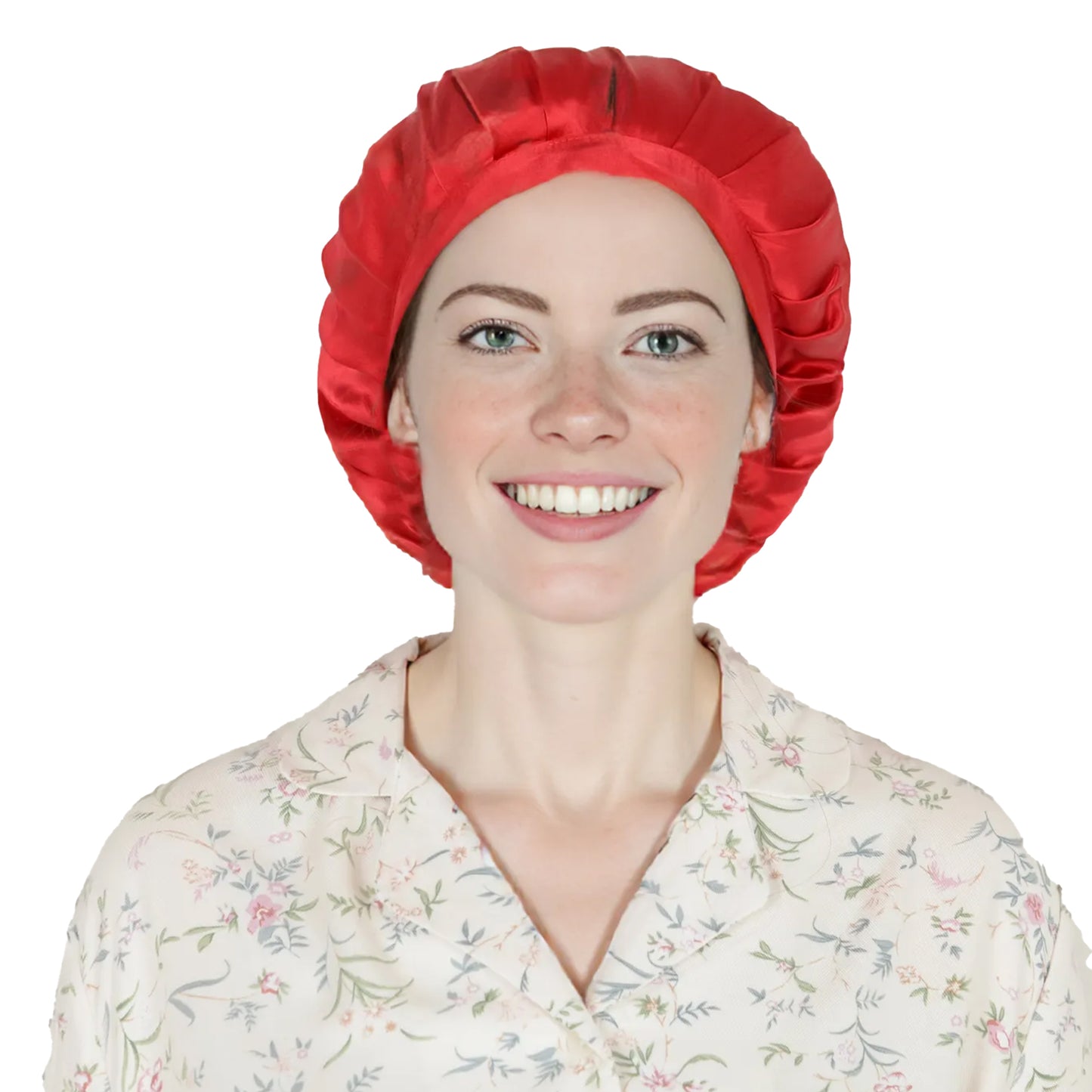 Women Satin Sleep Bonnet Adjustable Tie Back Hair Protection Cap for All Hair Types