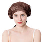 Women Satin Sleep Bonnet Adjustable Tie Back Hair Protection Cap for All Hair Types