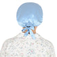 Women Satin Sleep Bonnet Adjustable Tie Back Hair Protection Cap for All Hair Types