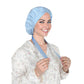 Women Satin Sleep Bonnet Adjustable Tie Back Hair Protection Cap for All Hair Types