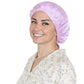 Women Satin Sleep Bonnet Adjustable Tie Back Hair Protection Cap for All Hair Types