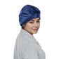 Women Silk Bonnet for Sleeping Satin Lined Hair Bonnet Twist Elastic Band Hair Cap