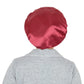 Women Silk Bonnet for Sleeping Satin Hair Bonnet with Floral Elastic Band for Hair Protection