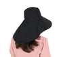 Women Ponytail Sun Hat Wide Brim Sun Hat with Flap Packable Adjustable Summer Beach Hat