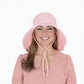 Women Ponytail Sun Hat Wide Brim Sun Hat with Flap Packable Adjustable Summer Beach Hat