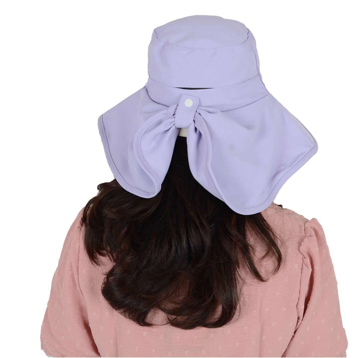 Women Ponytail Sun Hat Wide Brim Sun Hat with Flap Packable Adjustable Summer Beach Hat