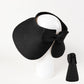 Women's Wide Brim Visor Hat with Bow Detail Adjustable Velcro Closure for Beach or Outdoor Protection