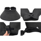 Women's Wide Brim Visor Hat with Bow Detail Adjustable Velcro Closure for Beach or Outdoor Protection