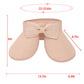 Women's Wide Brim Visor Hat with Bow Detail Adjustable Velcro Closure for Beach or Outdoor Protection