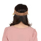 Womens Straw Sun Visor Wide Brim Adjustable Elastic Band Lightweight Summer Hat