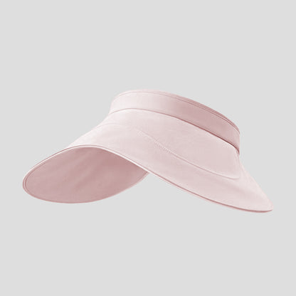 Women's Wide Brim Visor Stylish Foldable UPF50+ Sun Protection Hat