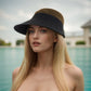 Women's Wide Brim Visor Foldable Ultimate Sun Protection One-piece Hat