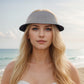 Women's Wide Brim Visor Foldable Ultimate Sun Protection One-piece Hat