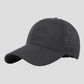 Women's Perforated Sports Baseball Cap Stylish Anti-UV Sun Protection Hat