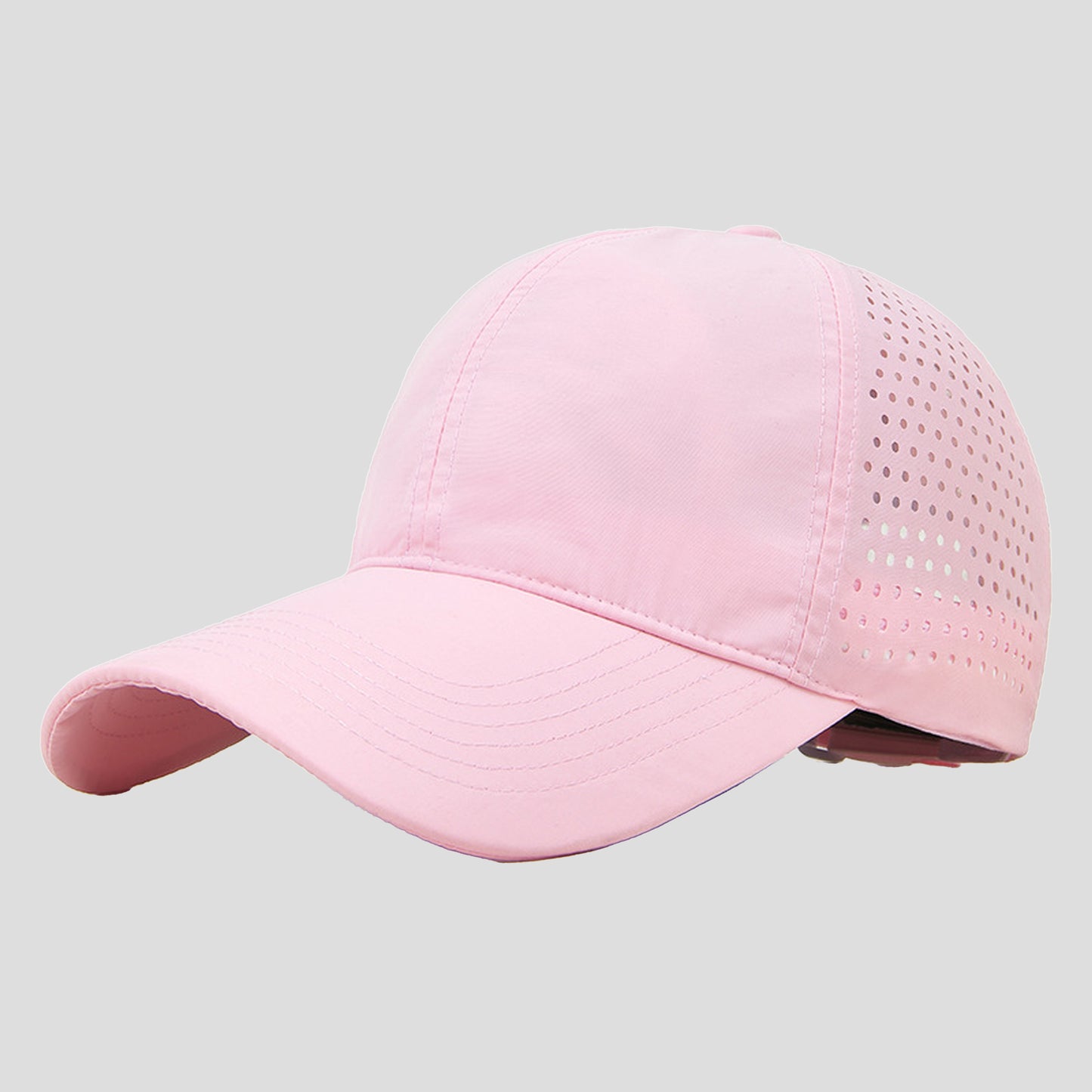 Women's Perforated Sports Baseball Cap Stylish Anti-UV Sun Protection Hat