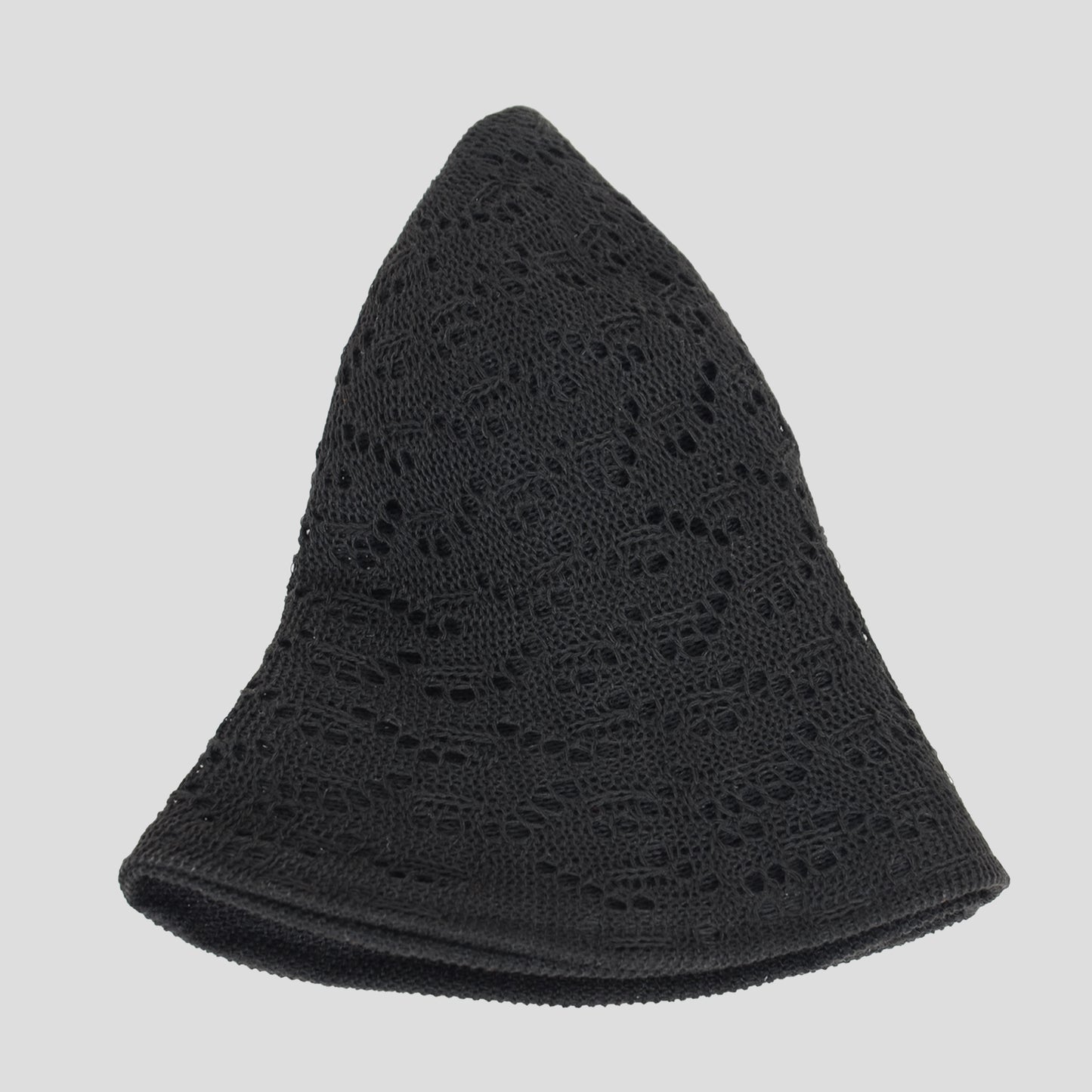 Women's Crocheted Bucket Hat Foldable Breathable Sun Protection