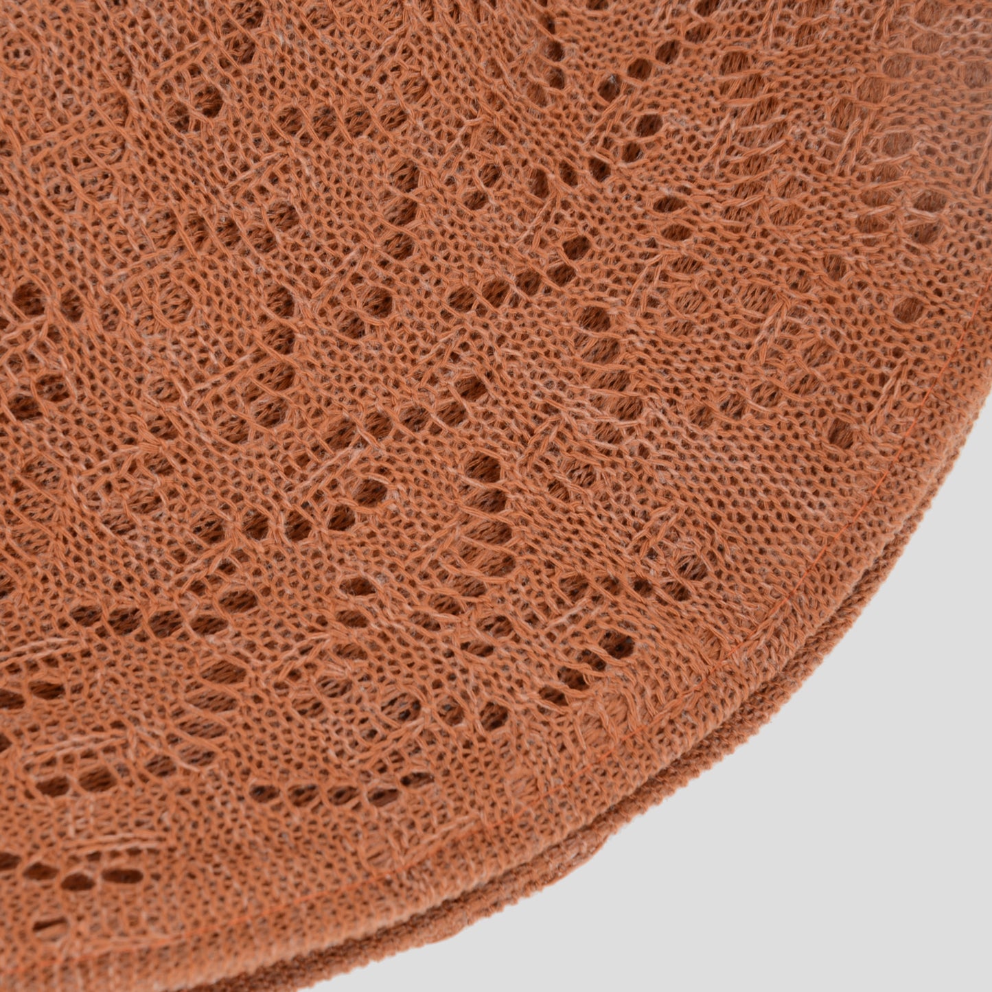 Women's Crocheted Bucket Hat Foldable Breathable Sun Protection