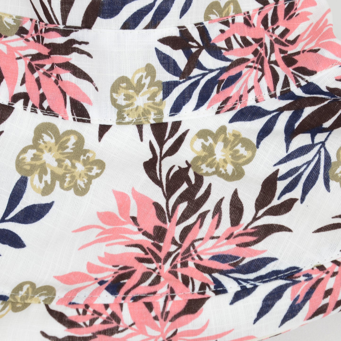 Women's Reversible Bucket Hat Stylish Floral Printing Sun Protection