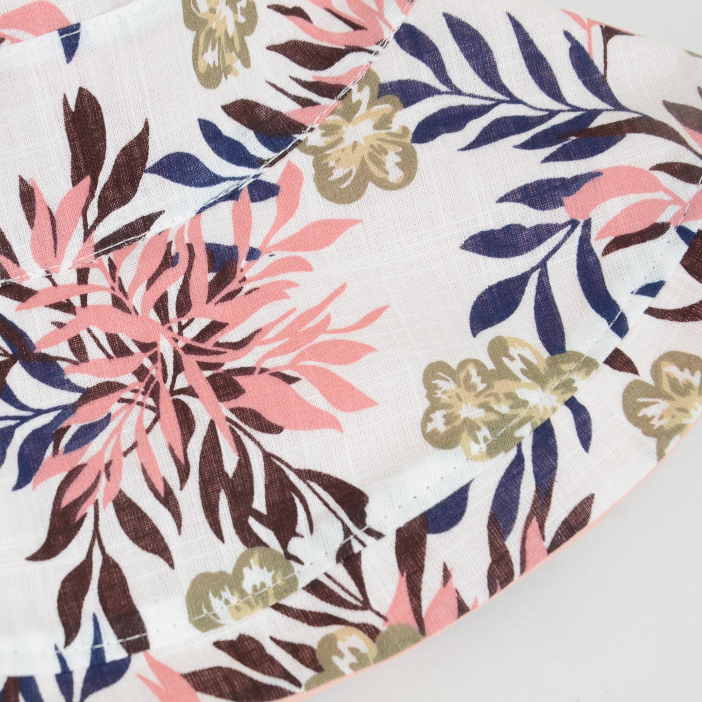 Women's Reversible Bucket Hat Stylish Floral Printing Sun Protection