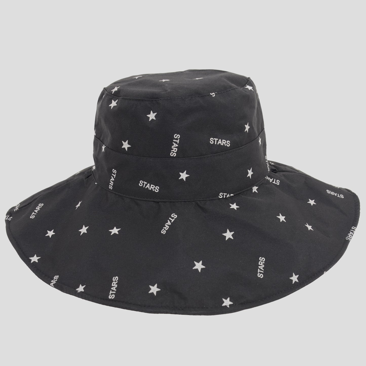 Women's Star Print Bucket Hats Reversible Anti-UV Hat