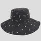 Women's Star Print Bucket Hats Reversible Anti-UV Hat