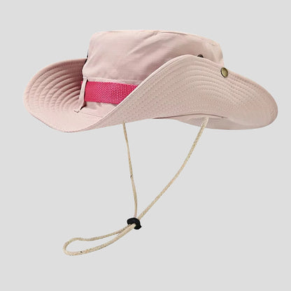 Women's Adventure Bucket Hats with Chin Strap Sun Protection