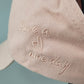 Women's Embroidered Baseball Cap Large Bun Half Hollow Top Soft Cotton Trucker Hat