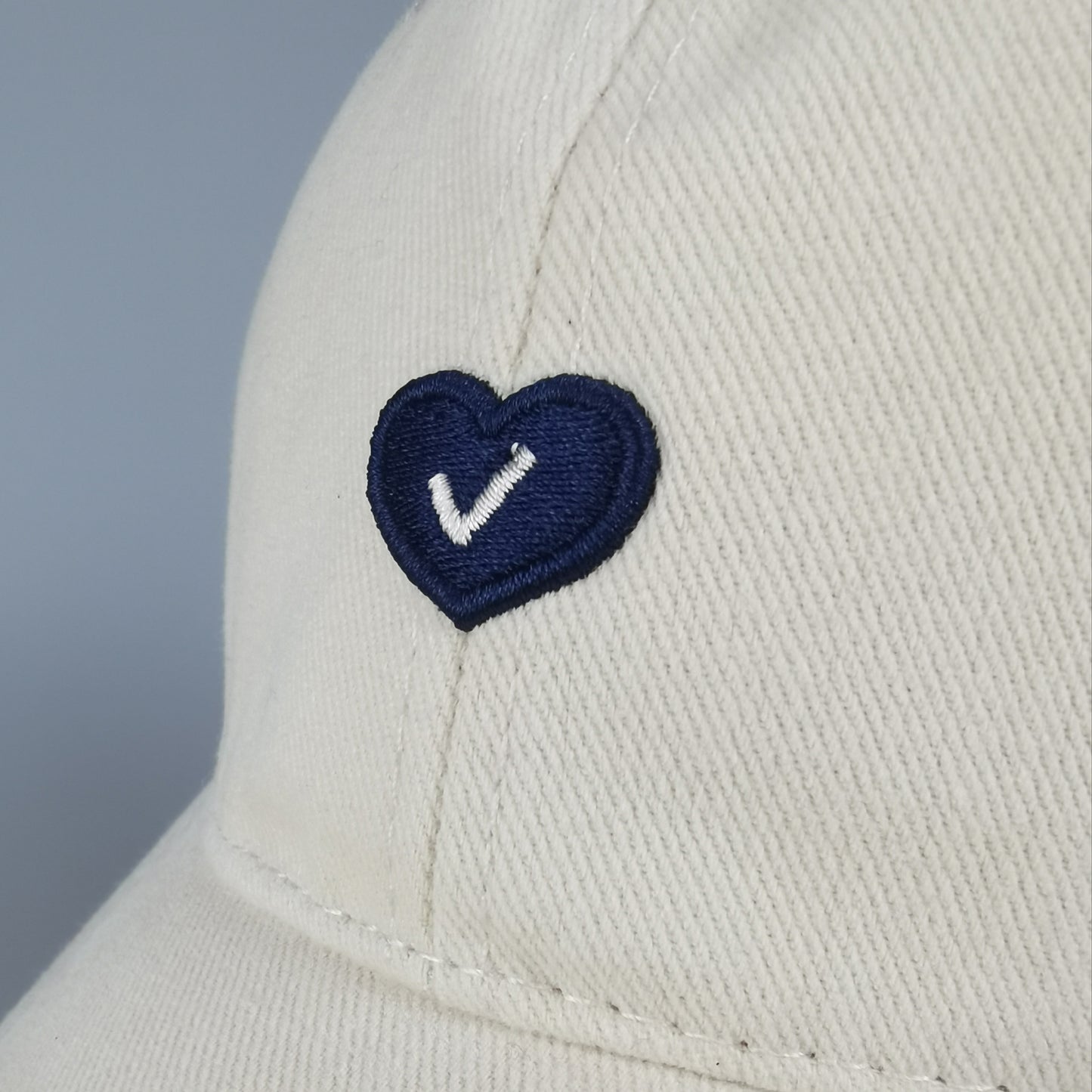 Women's Embroidered Baseball Cap Low Bun Large Head Circumference Soft Cotton Trucker Hat