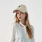 Women's Embroidered Baseball Cap Low Bun Large Head Circumference Soft Cotton Trucker Hat