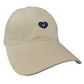 Women's Embroidered Baseball Cap Low Bun Large Head Circumference Soft Cotton Trucker Hat