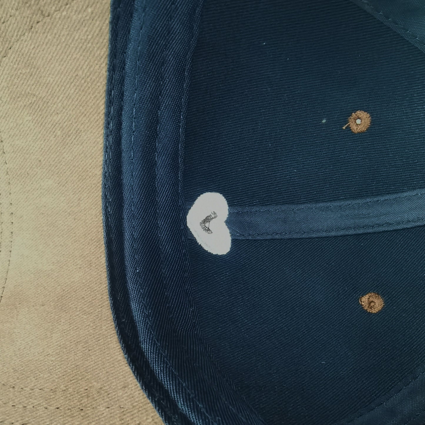Women's Embroidered Baseball Cap Low Bun Large Head Circumference Soft Cotton Trucker Hat