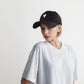 Women's Heart Embroidered Baseball Cap Low Bun Soft Cotton Trucker Hat