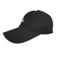Women's Flower Embroidered Baseball Cap Low Bun Soft Cotton Trucker Hat