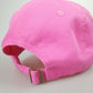 Women's Flower Embroidered Baseball Cap Low Bun Soft Cotton Trucker Hat