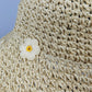 Women's Bucket Hats Flower Crochet Pattern Papyrus Fisherman Cap