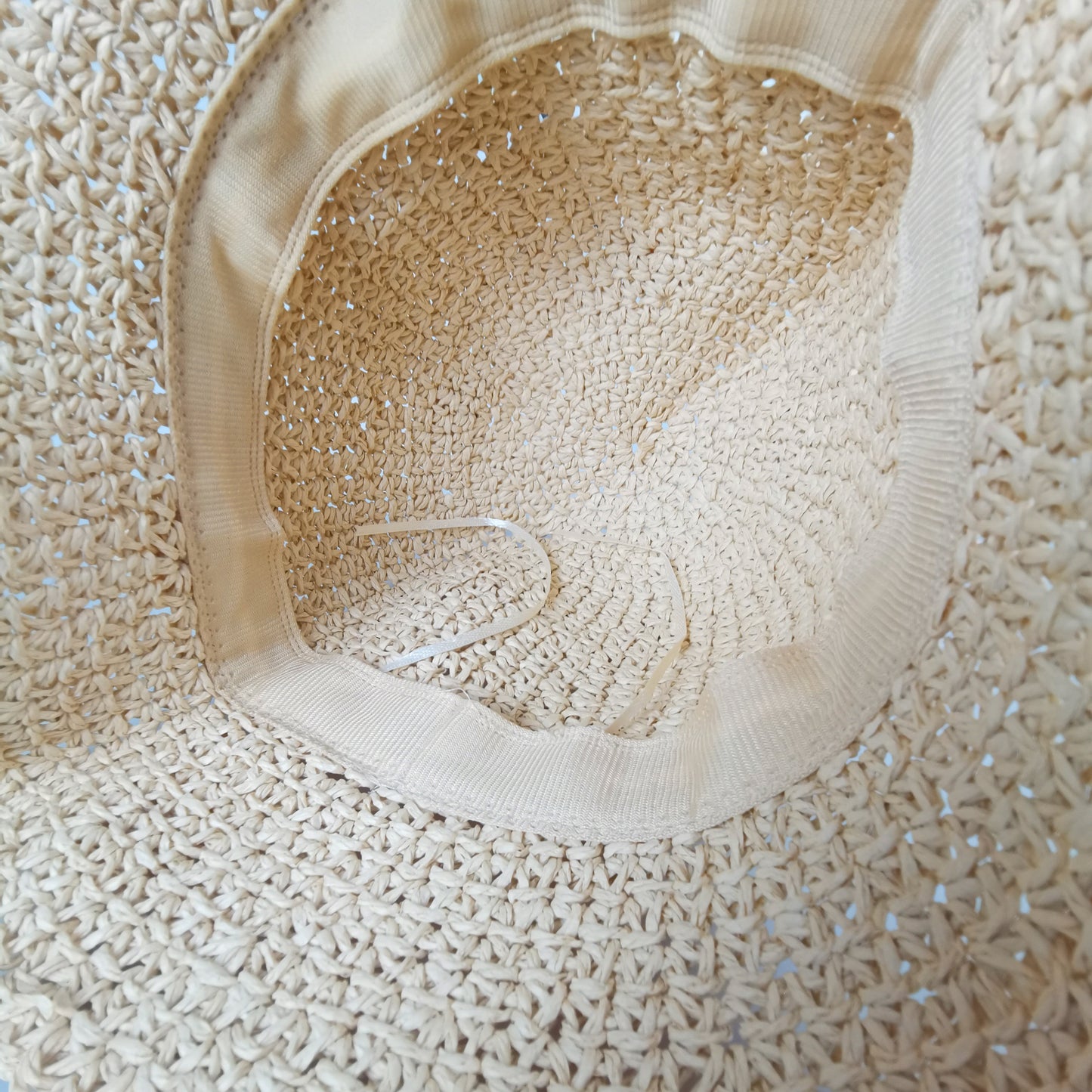 Women's Bucket Hats Flower Crochet Pattern Papyrus Fisherman Cap