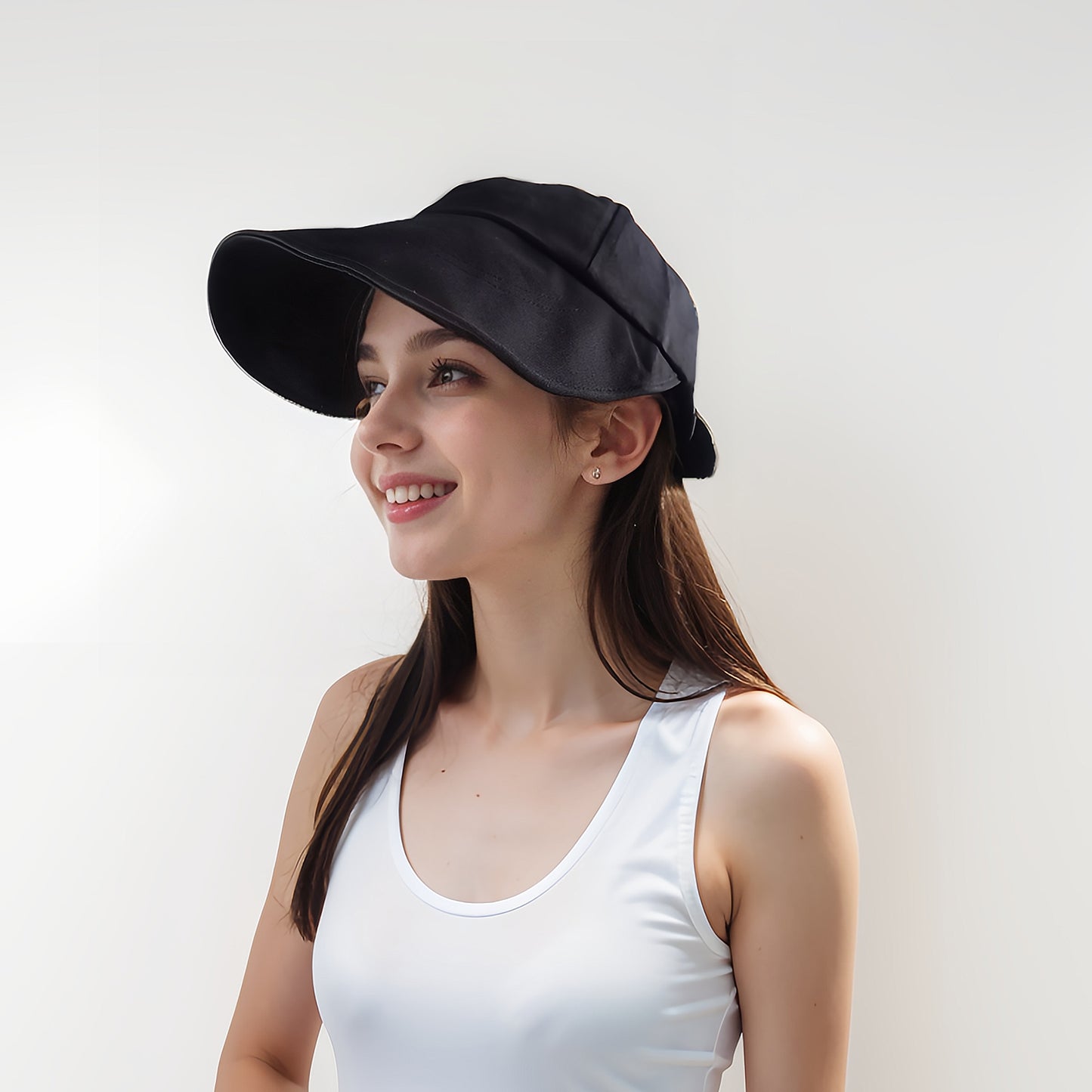 Women's Floppy Hats Bow Soft Foldable Large Sun Brim