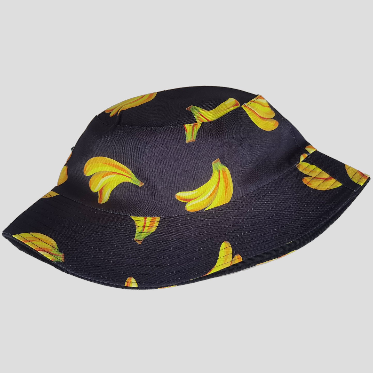 Women's Reversible Bucket Hat Stylish Fruit Printing Sun Protection