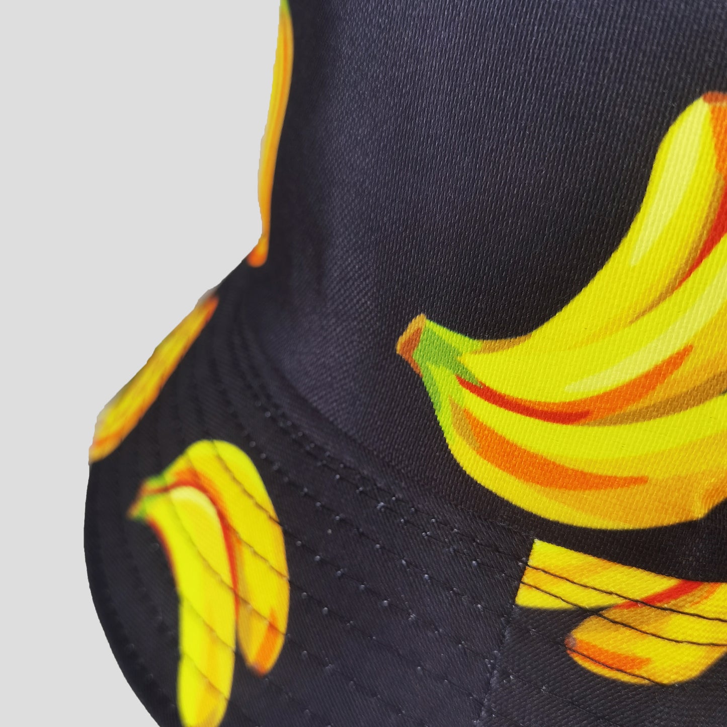 Women's Reversible Bucket Hat Stylish Fruit Printing Sun Protection