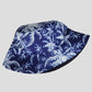 Women's Coconut Palm Print Bucket Hats Reversible Anti-UV Hat