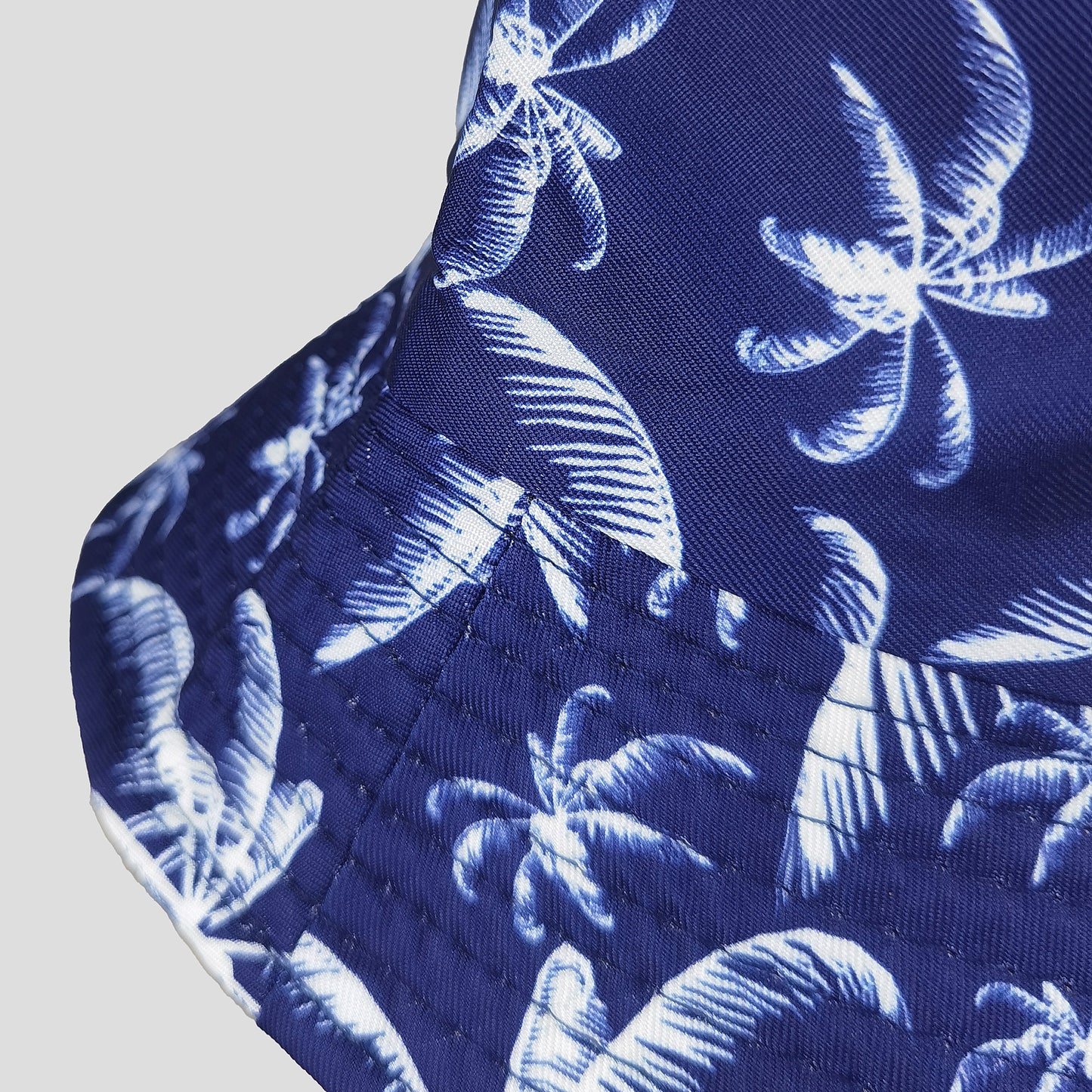 Women's Coconut Palm Print Bucket Hats Reversible Anti-UV Hat