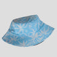 Women's Coconut Palm Print Bucket Hats Reversible Anti-UV Hat
