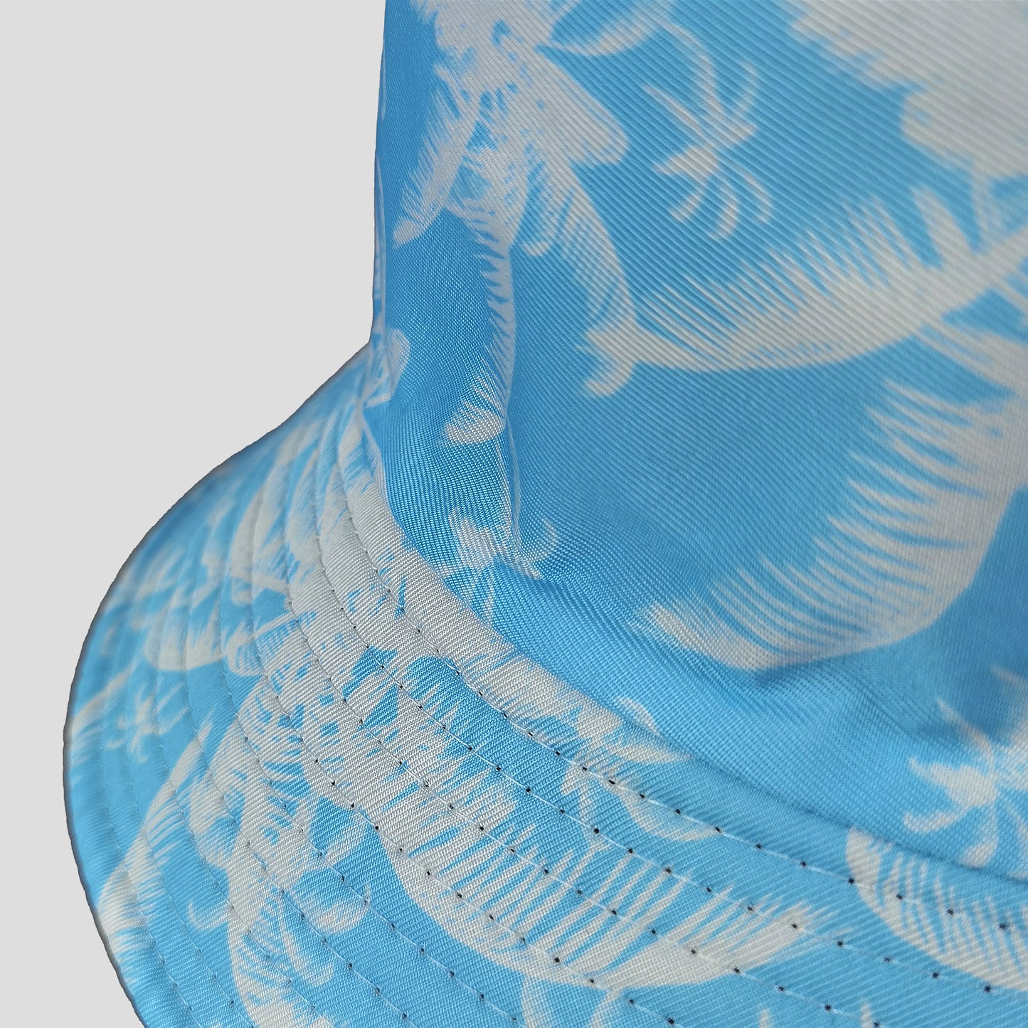 Women's Coconut Palm Print Bucket Hats Reversible Anti-UV Hat