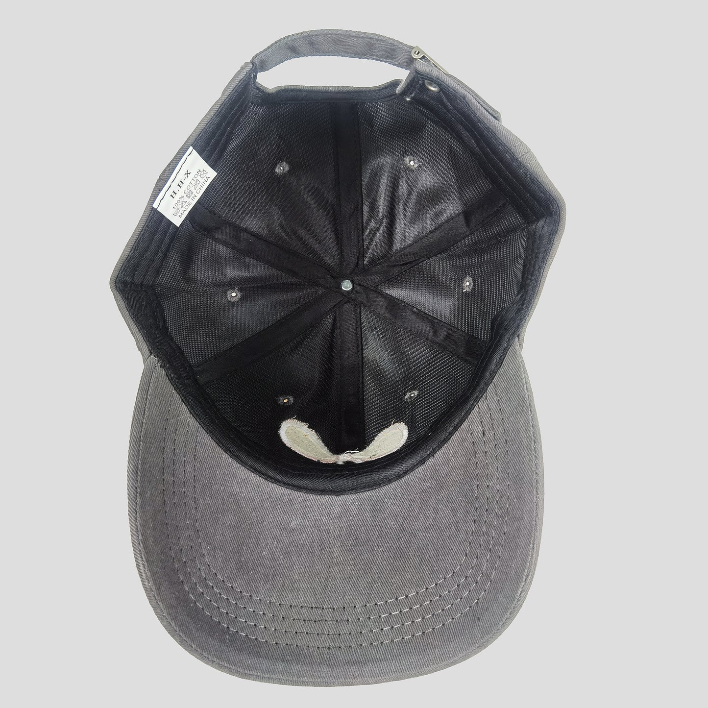 Women's Baseball Cap with Bow Embroidery