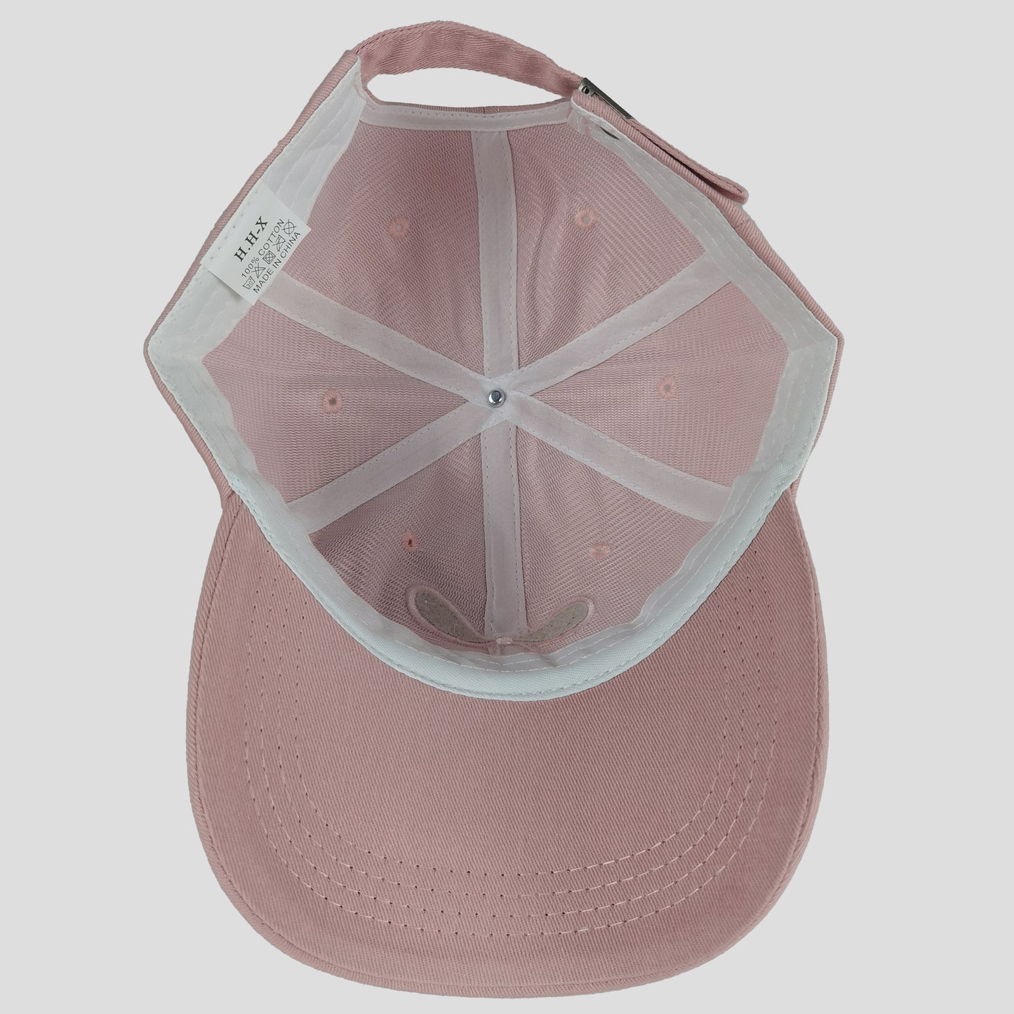 Women's Baseball Cap with Bow Embroidery