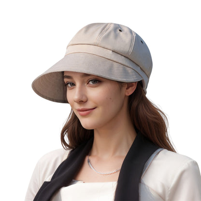 Womens Wide Brim Baseball Cap Bundle with UV Protection Ponytail Hole and Ventilated Eyelets Casual Outdoor Style