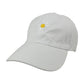 Women's Baseball Cap Stylish Solid Color with Daisy Embroidery