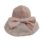 Women's Foldable Packable Sun Hats with Bow Bag