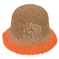 Women's Stylish Ombre Design Crochet Bucket Hat