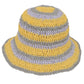 Women's Vibrant Multicolored Crochet Bucket Hat